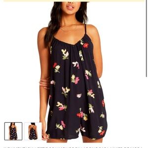 Billabong floral romper